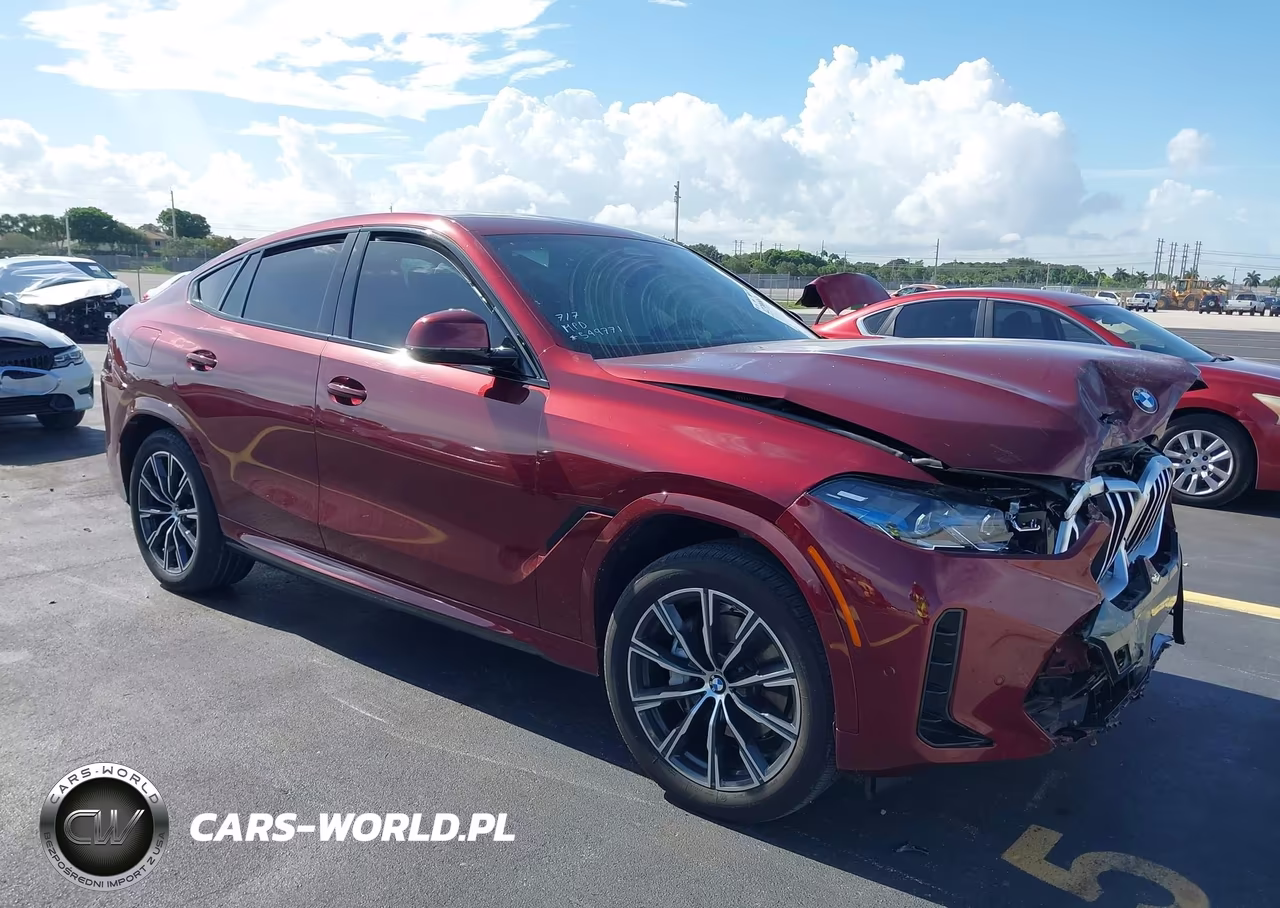 2024 BMW X6 xDrive40I VIN:5UX33EX02R9S49771 - 1