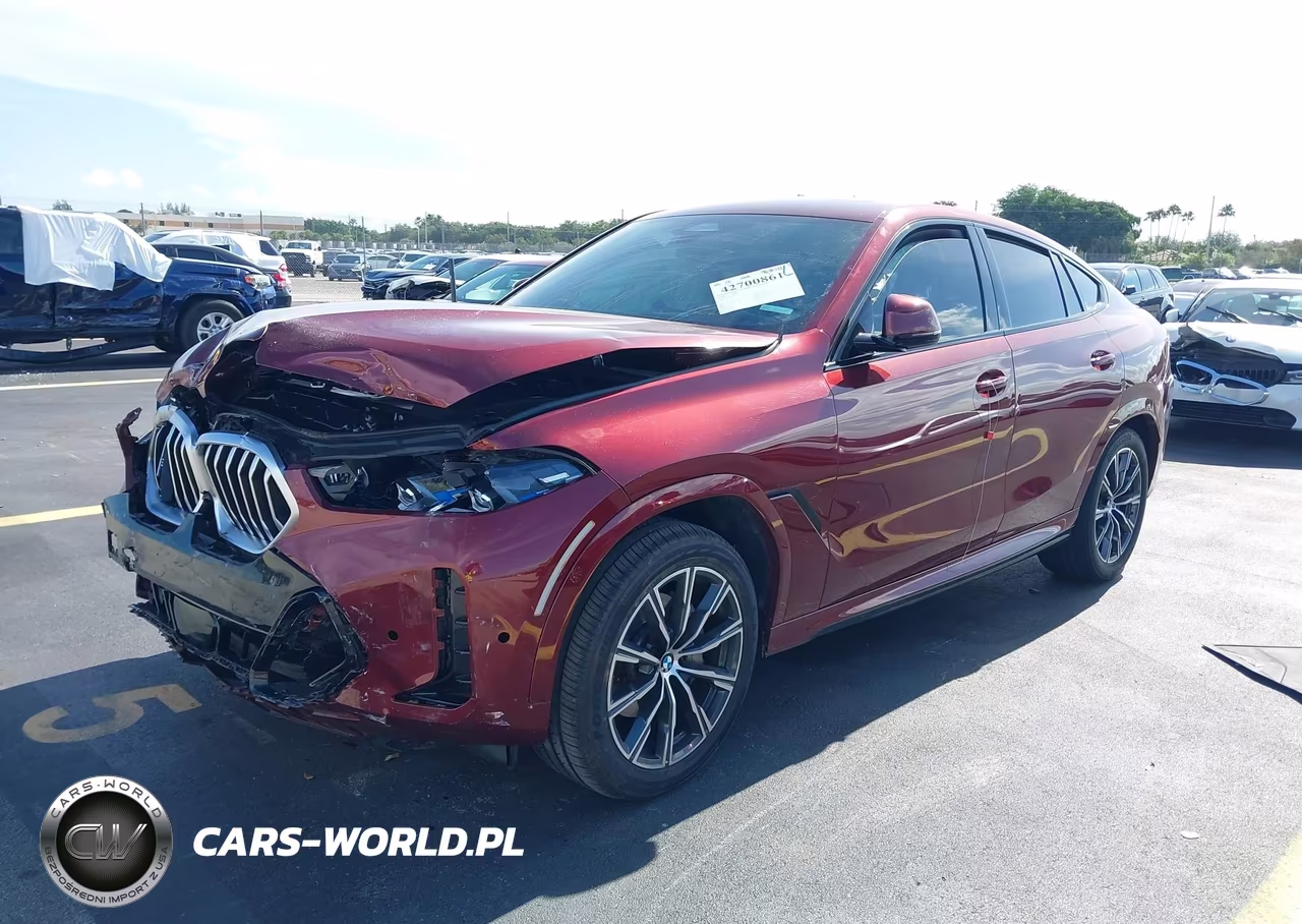 2024 BMW X6 xDrive40I VIN:5UX33EX02R9S49771 - 2