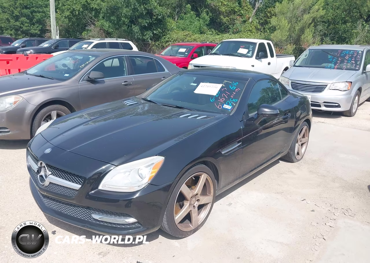2012 Mercedes-Benz Slk 350 VIN:WDDPK5HA1CF026391 - 2