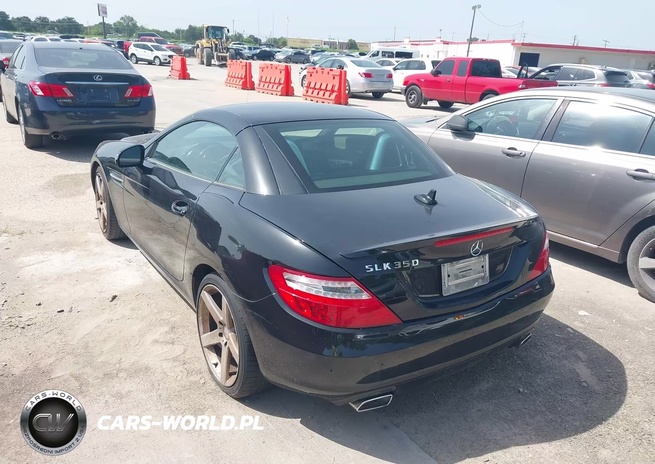 2012 Mercedes-Benz Slk 350 VIN:WDDPK5HA1CF026391 - 3