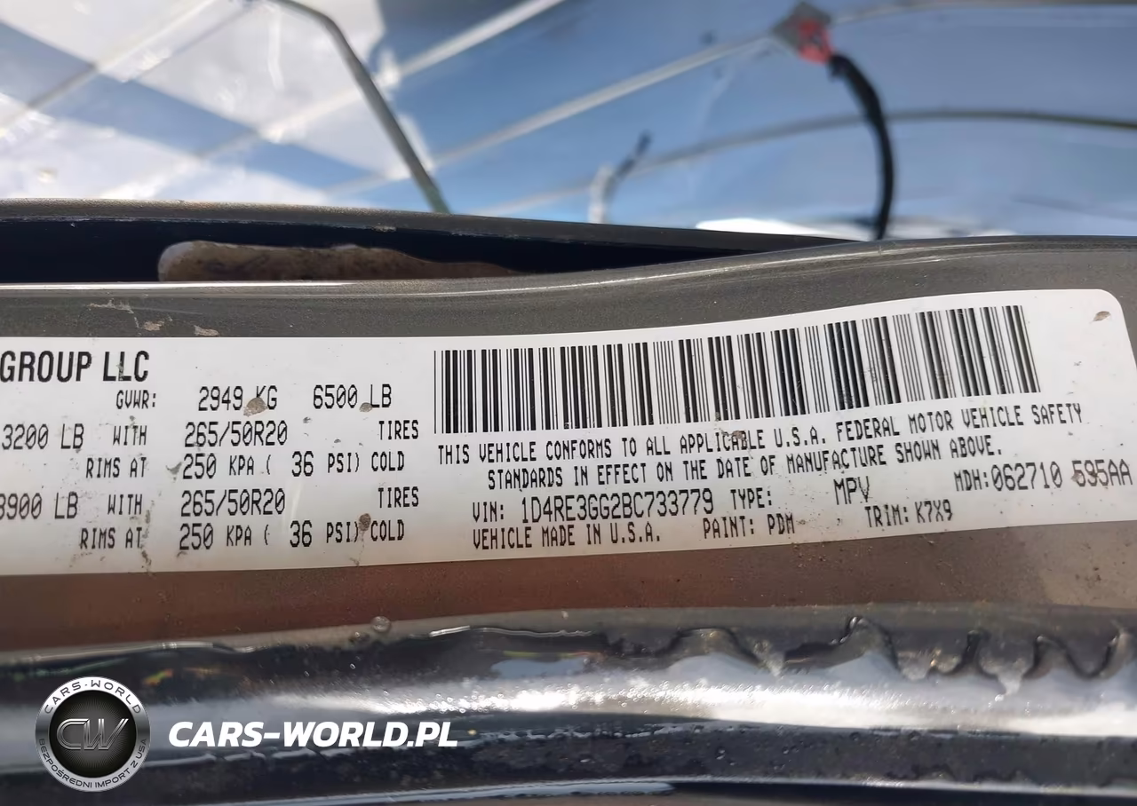 2011 Dodge Durango Heat VIN:1D4RE3GG2BC733779 - 9