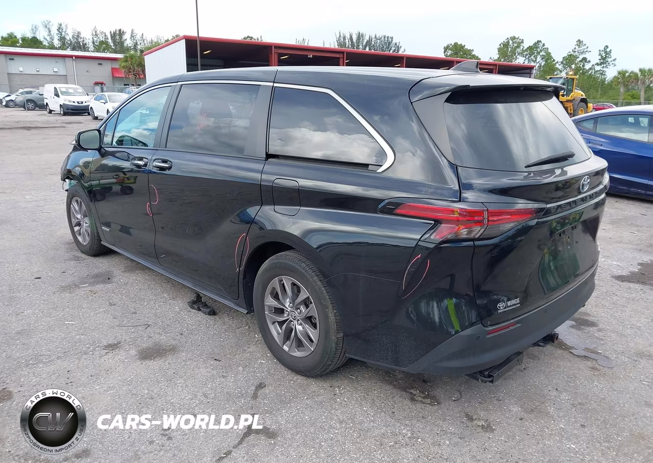 2021 Toyota Sienna Xle VIN:5TDYRKEC8MS038683 - 3