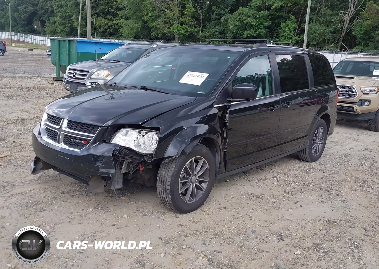 2017 Dodge Grand Caravan Sxt VIN:2C4RDGCG9HR851888 - 2