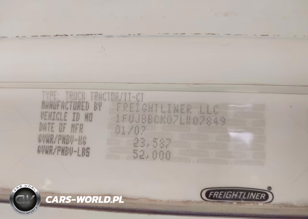 2007 Freightliner Conventional St120 VIN:1FUJBBCK07LX07849 - 8