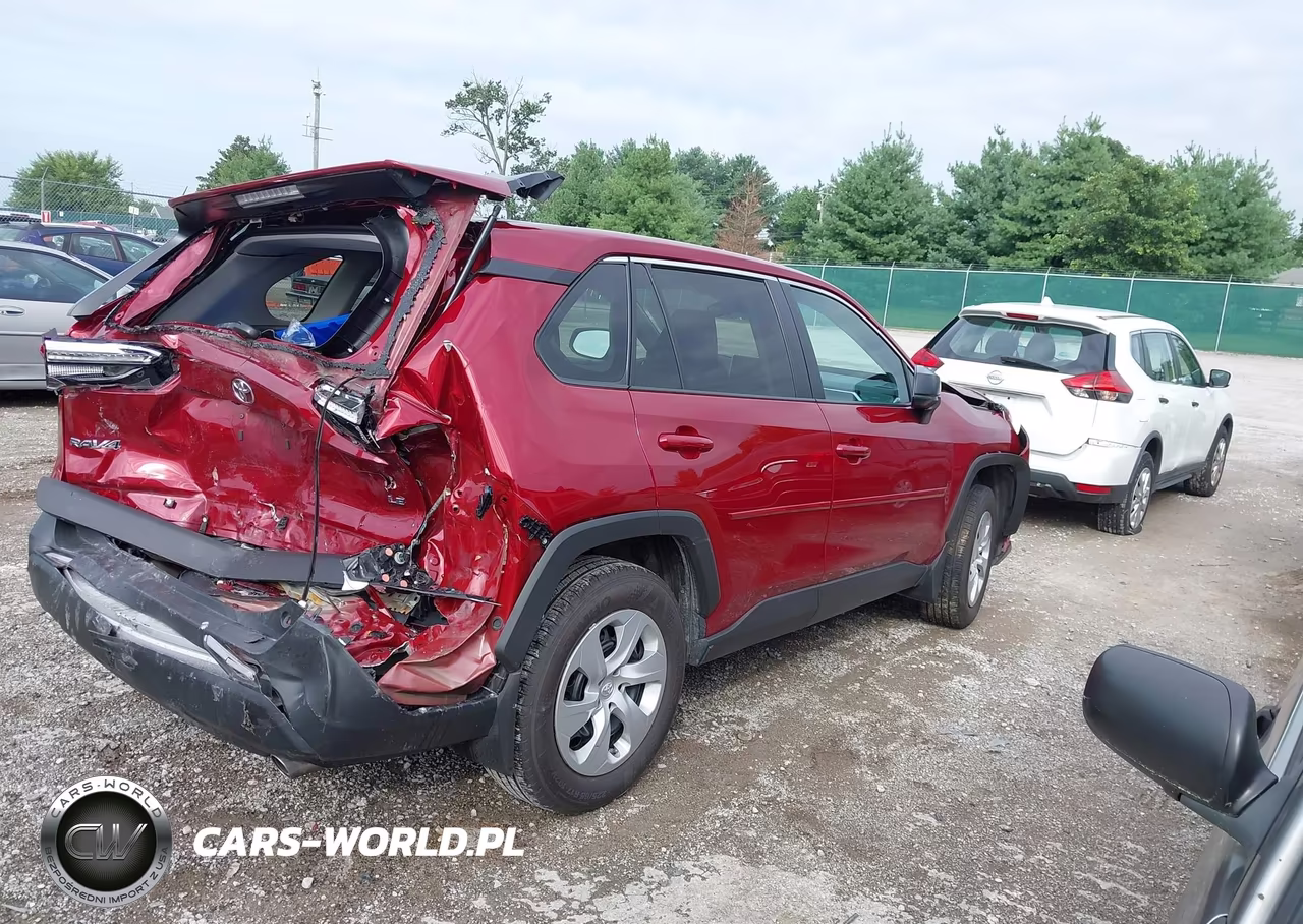 2024 Toyota Rav4 Le VIN:2T3H1RFV0RW317549 - 4