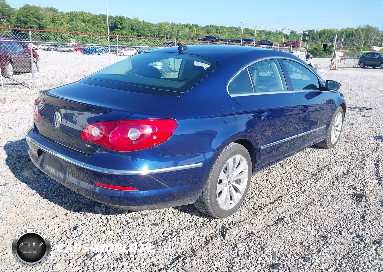 2011 Volkswagen Cc Sport VIN:WVWMN7AN9BE711191 - 4