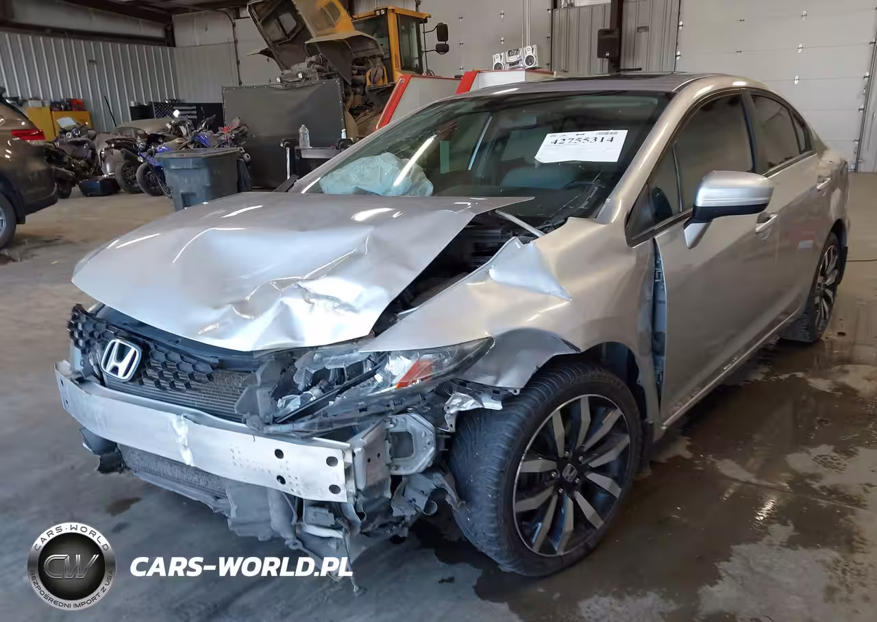 2015 Honda Civic Ex-L VIN:19XFB2F98FE201182 - 2