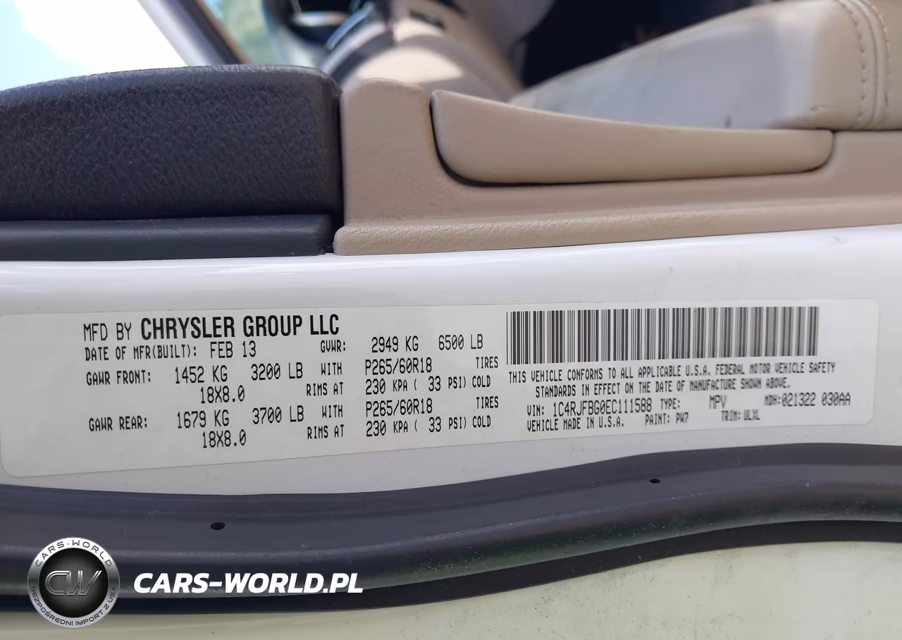 2014 Jeep Grand Cherokee Limited VIN:1C4RJFBG0EC111588 - 9