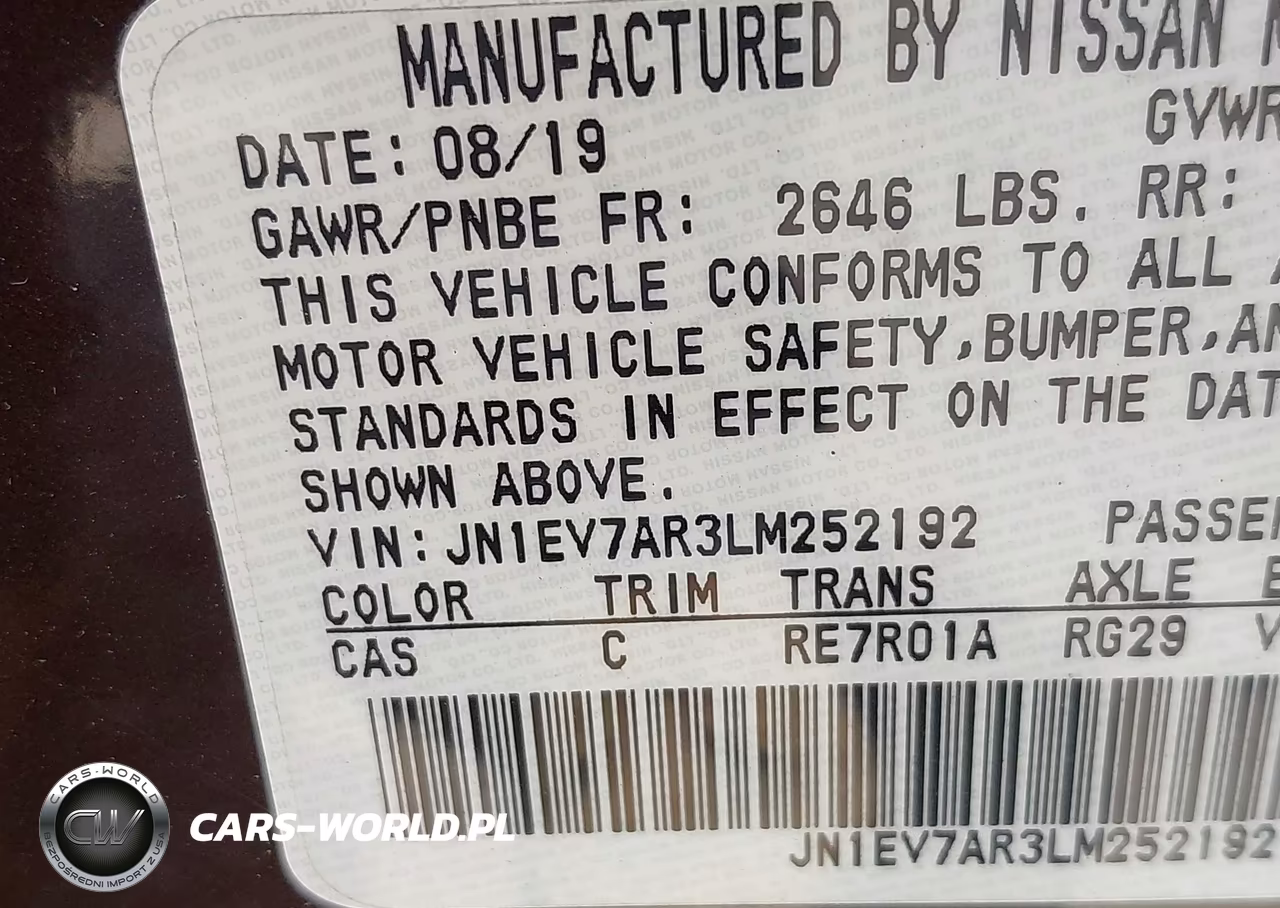 2020 Infiniti Q50 Luxe Awd VIN:JN1EV7AR3LM252192 - 9