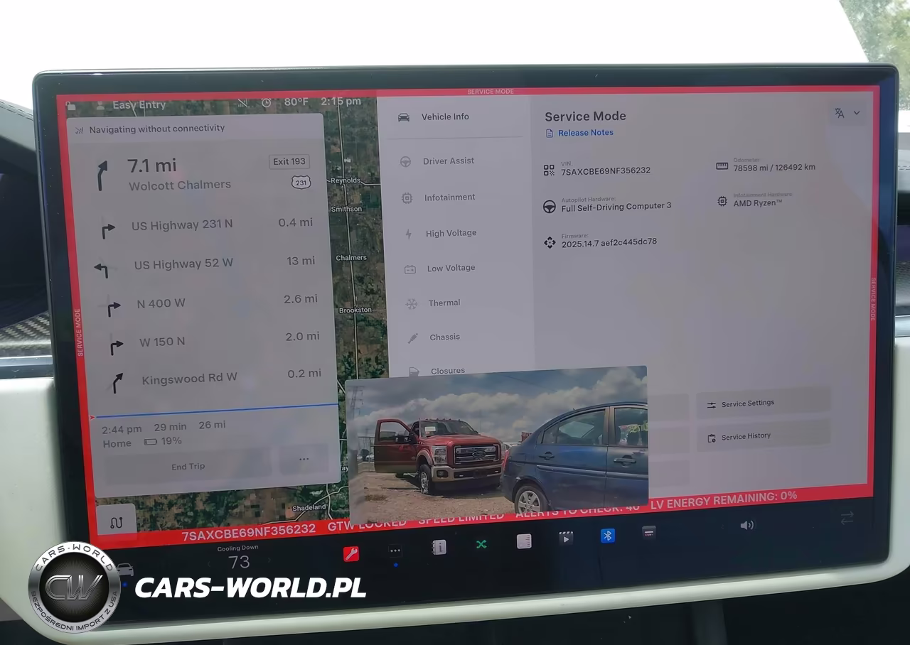 2022 Tesla Model X Plaid Tri Motor All-Wheel Drive VIN:7SAXCBE69NF356232 - 17