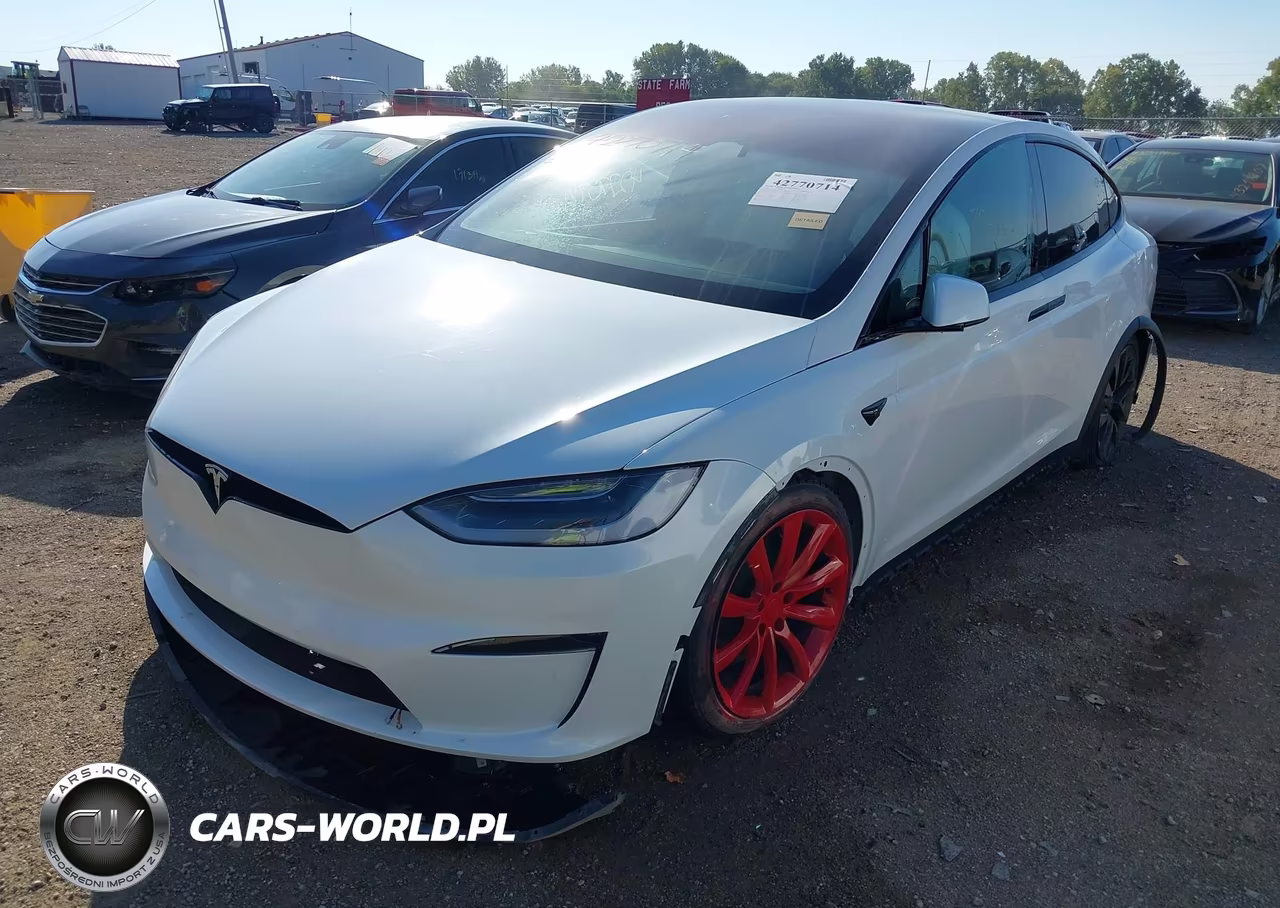 2022 Tesla Model X Plaid Tri Motor All-Wheel Drive VIN:7SAXCBE69NF356232 - 2