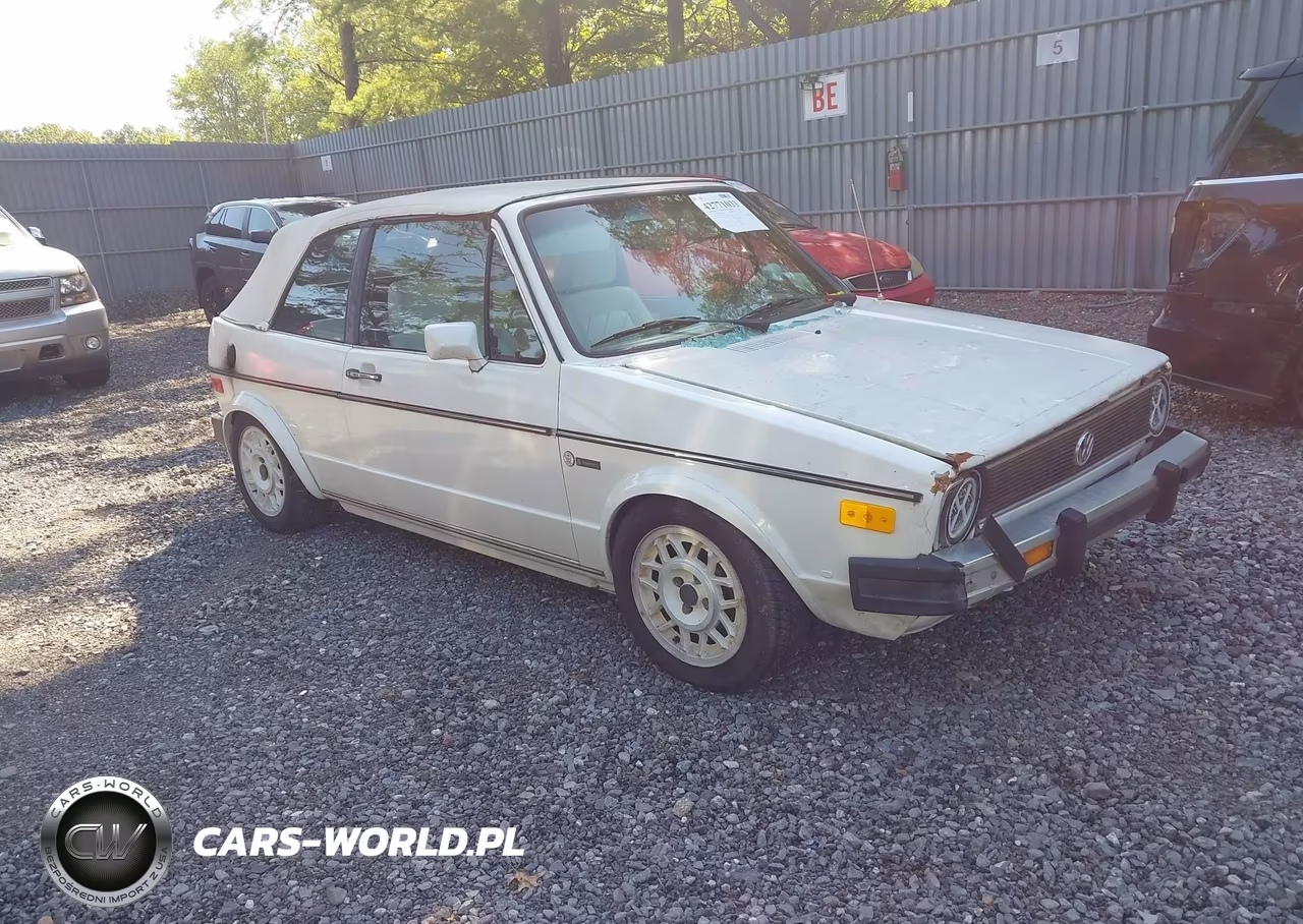 1987 Volkswagen Cabriolet
