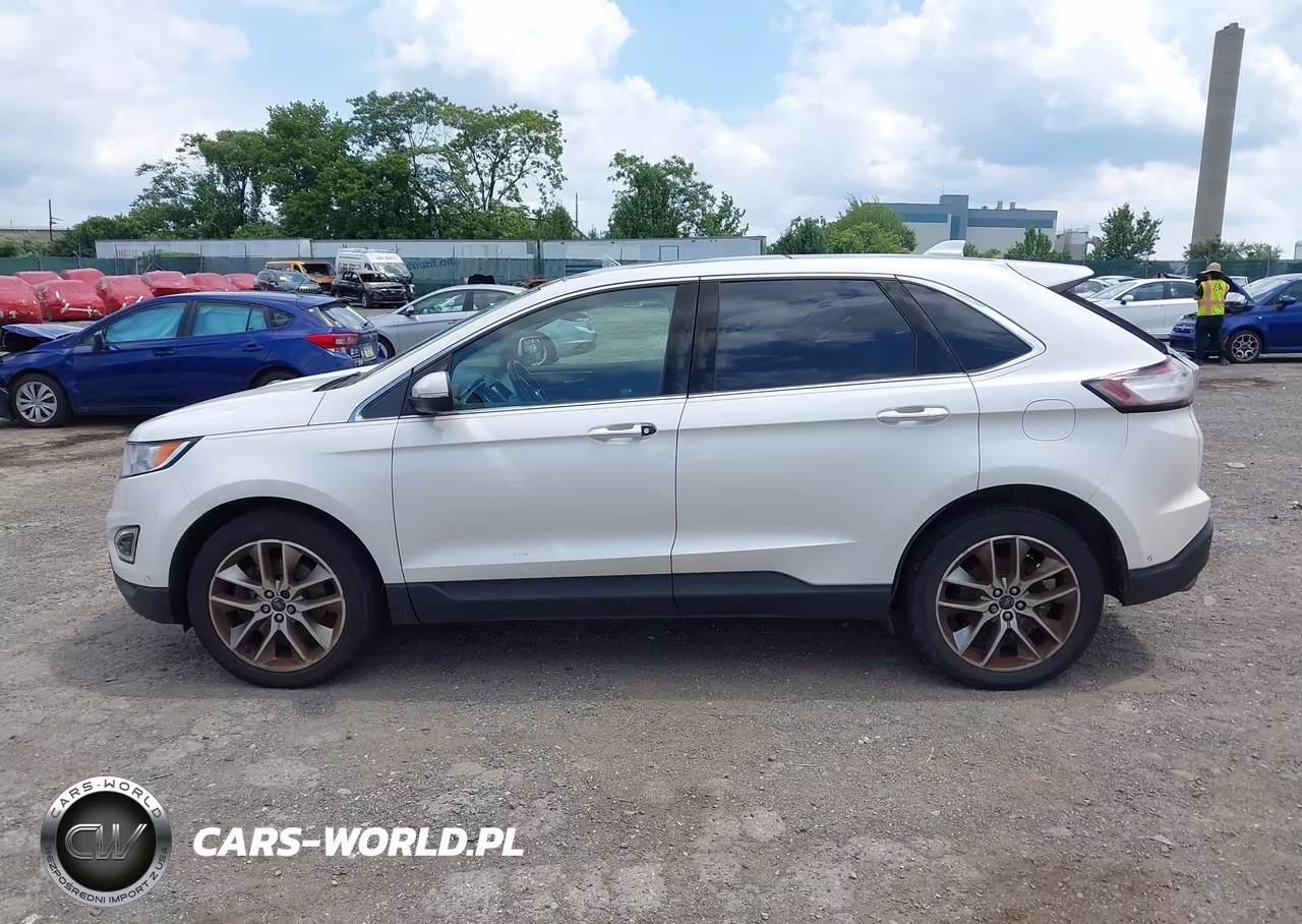 2015 Ford Edge Titanium VIN:2FMPK4K87FBC11069 - 14