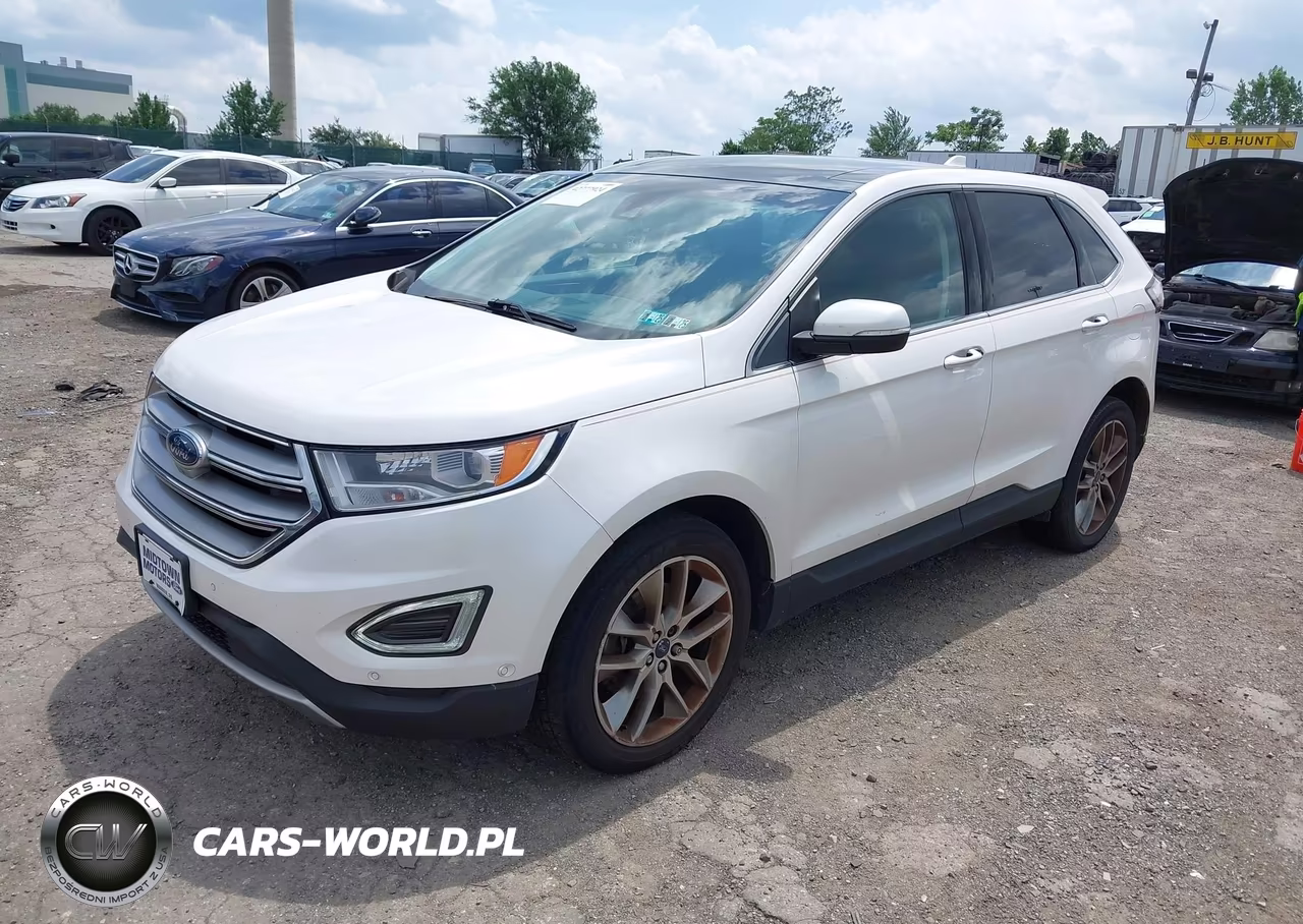 2015 Ford Edge Titanium VIN:2FMPK4K87FBC11069 - 2