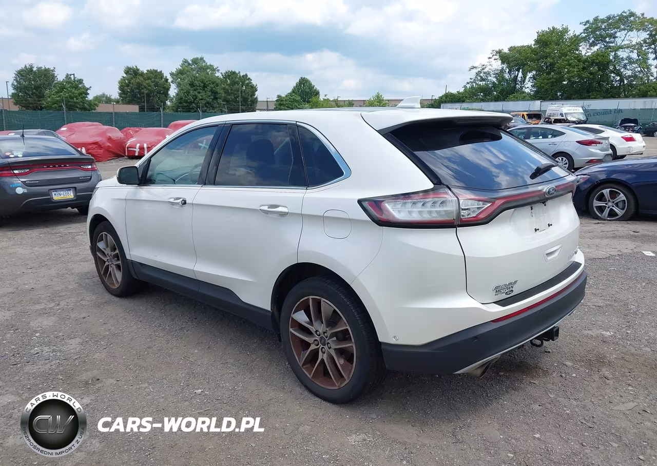 2015 Ford Edge Titanium VIN:2FMPK4K87FBC11069 - 3