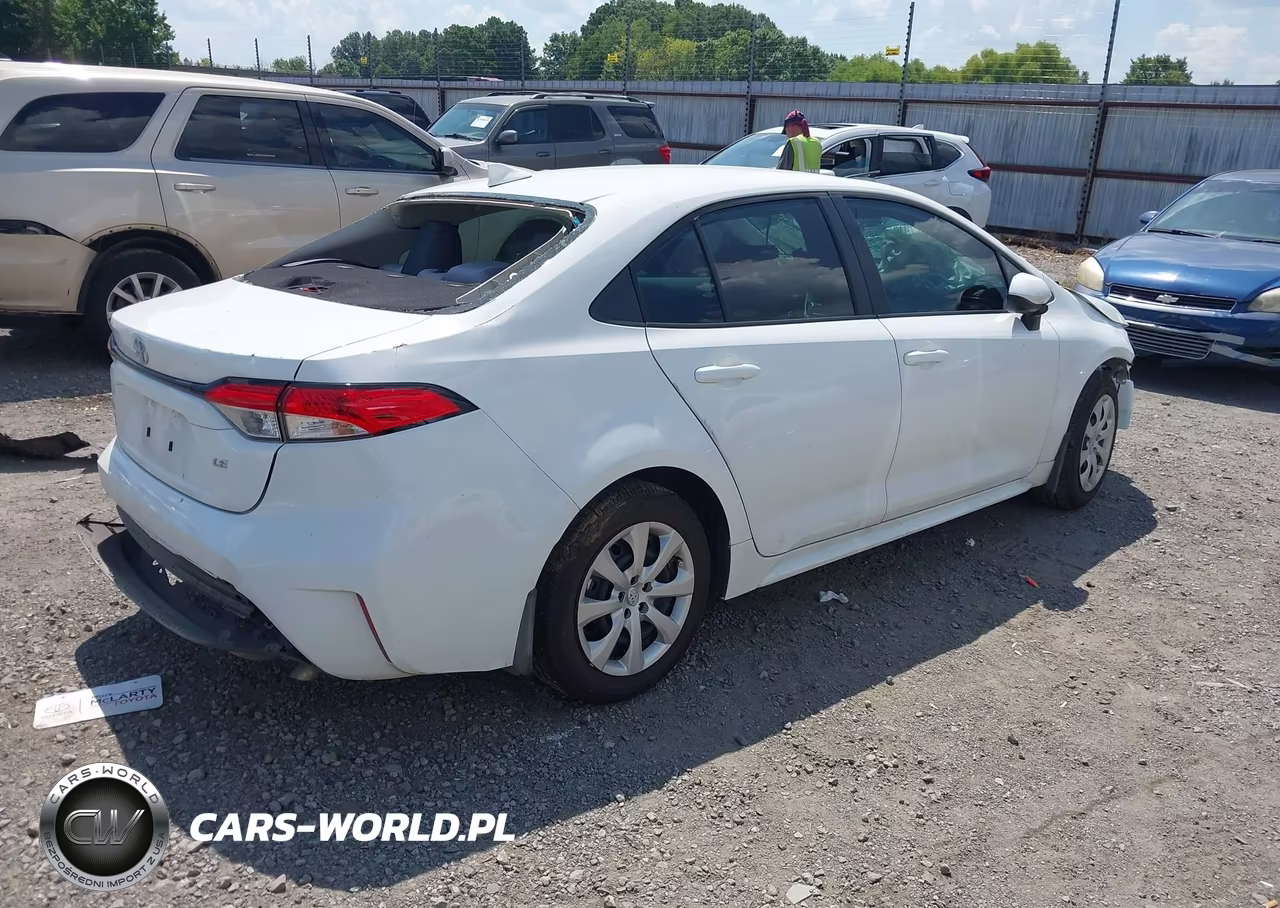 2025 Toyota Corolla Le VIN:5YFB4MDE8SP312196 - 4