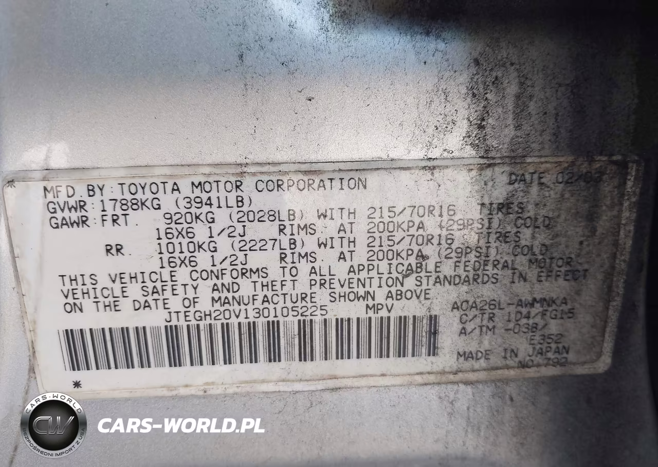 2003 Toyota Rav4 VIN:JTEGH20V130105225 - 9