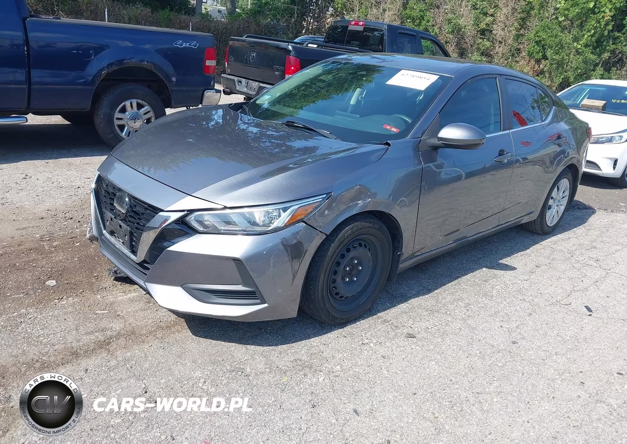 2021 Nissan Sentra S Xtronic Cvt VIN:3N1AB8BV9MY232584 - 2