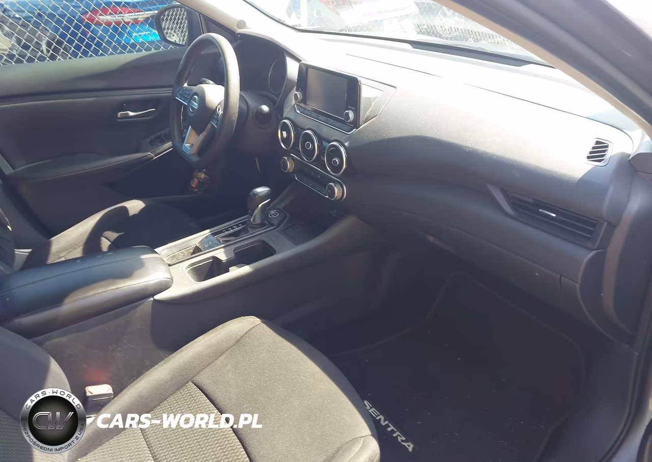 2021 Nissan Sentra S Xtronic Cvt VIN:3N1AB8BV9MY232584 - 5