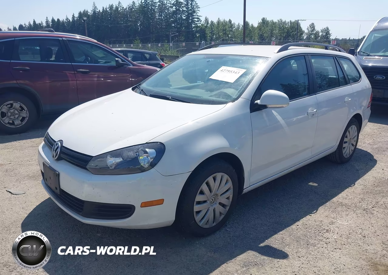 2014 Volkswagen Jetta Sportwagen 2.5L S VIN:3VWPP7AJ2EM619808 - 2