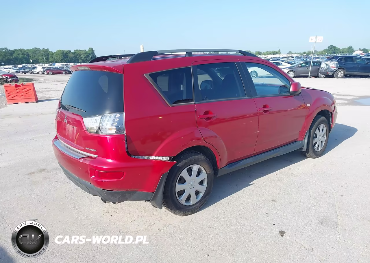2012 Mitsubishi Outlander Es VIN:JA4AS2AW2CU015880 - 4