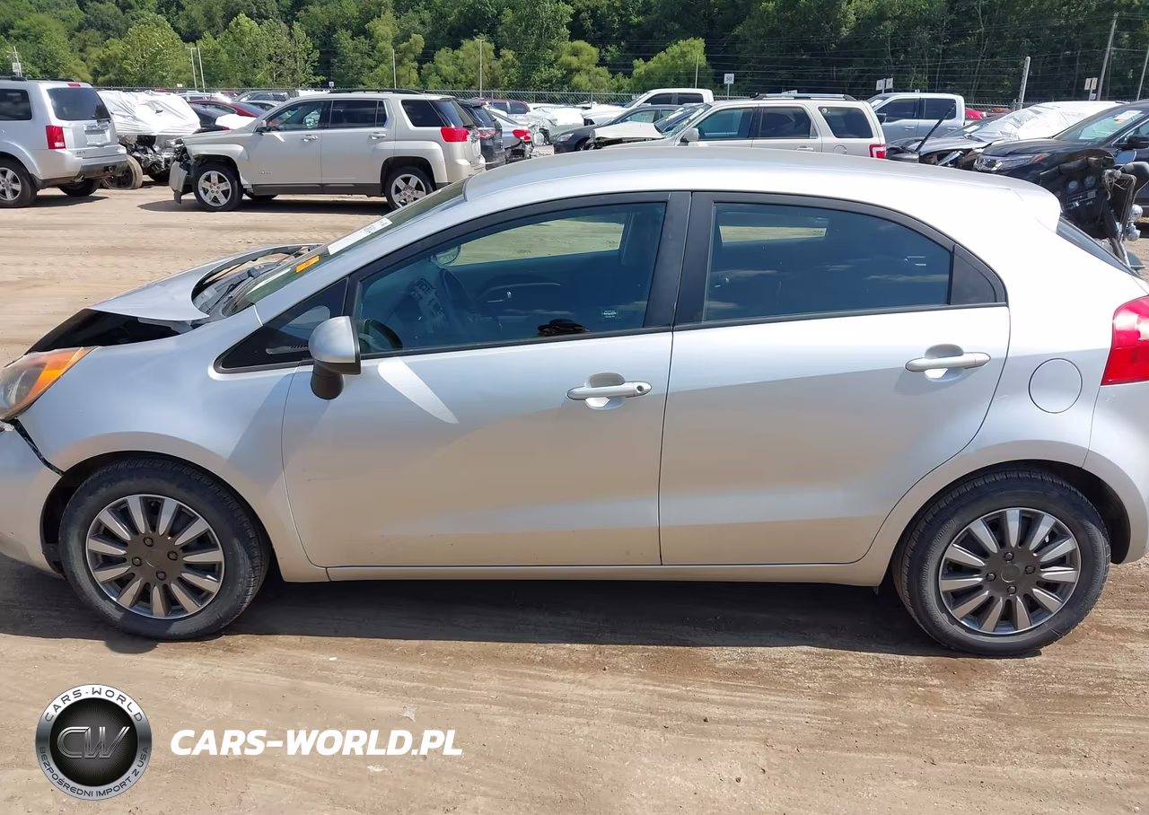 2013 Kia Rio Lx VIN:KNADM5A34D6221581 - 14