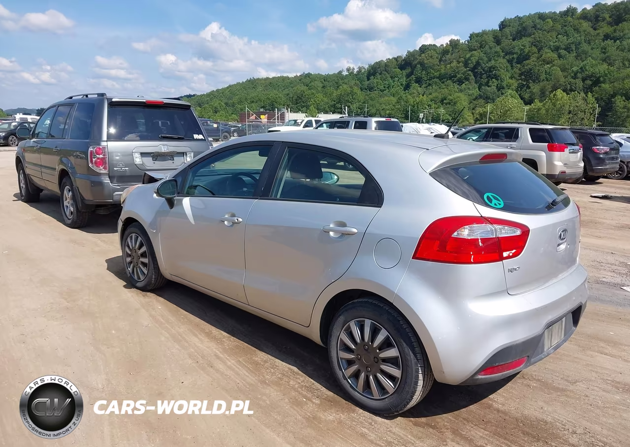 2013 Kia Rio Lx VIN:KNADM5A34D6221581 - 3