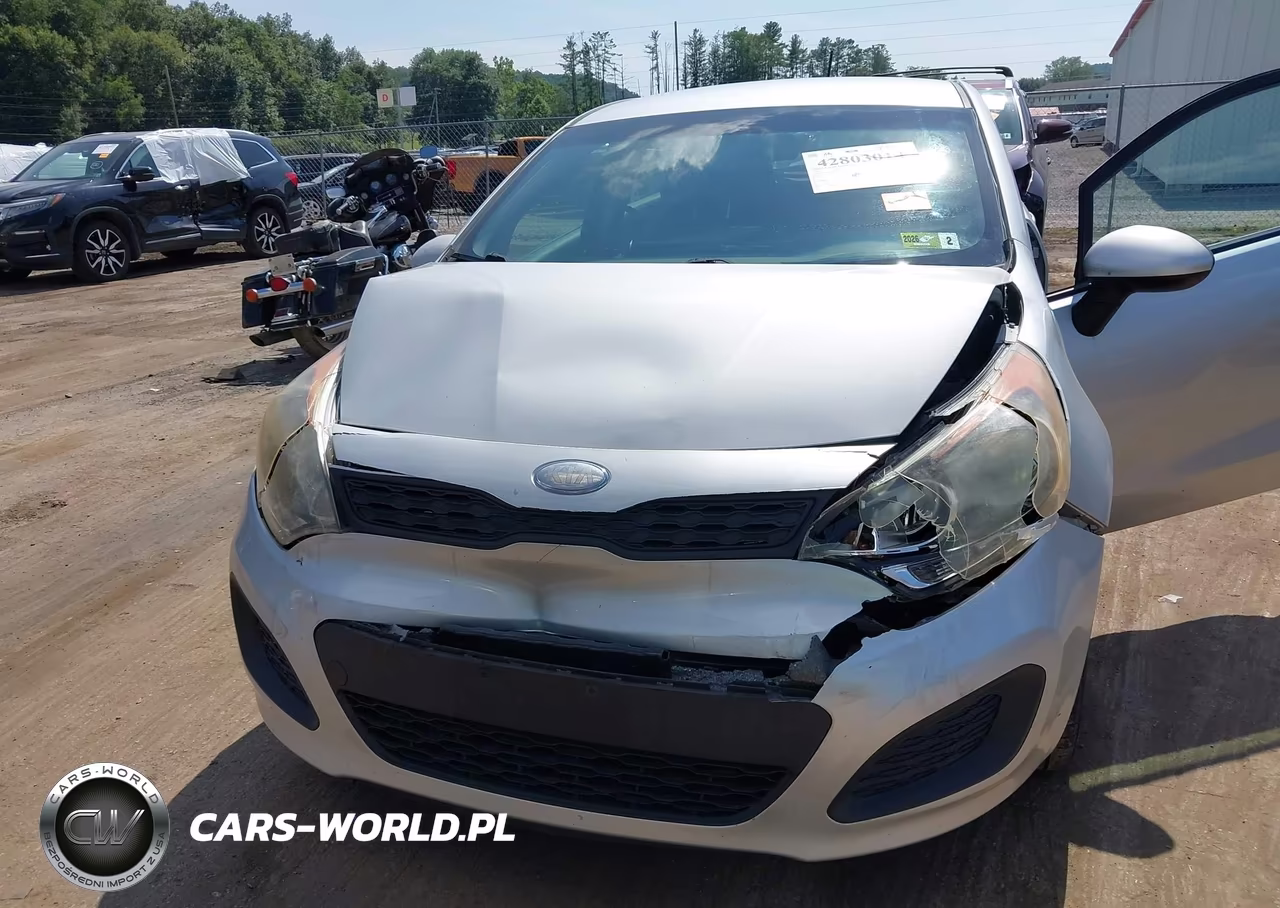 2013 Kia Rio Lx VIN:KNADM5A34D6221581 - 6