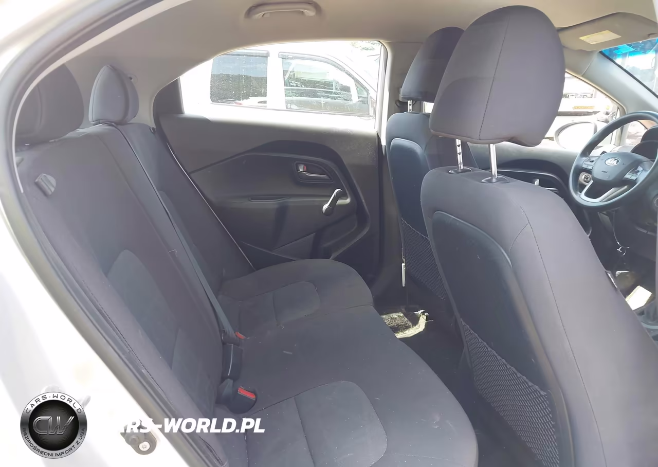 2013 Kia Rio Lx VIN:KNADM5A34D6221581 - 8