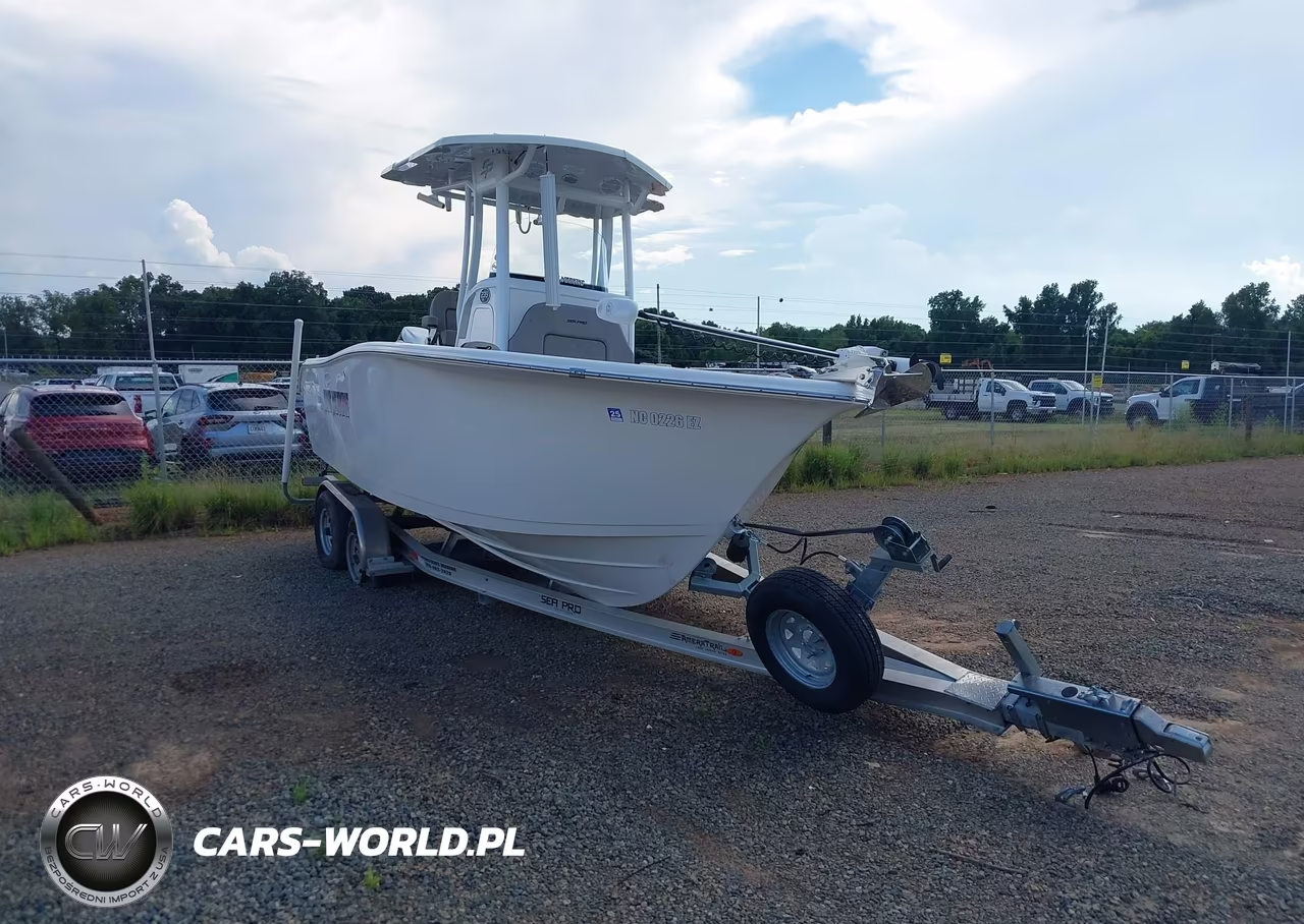 2023 Sea Pro 239 Dlx And Trailer