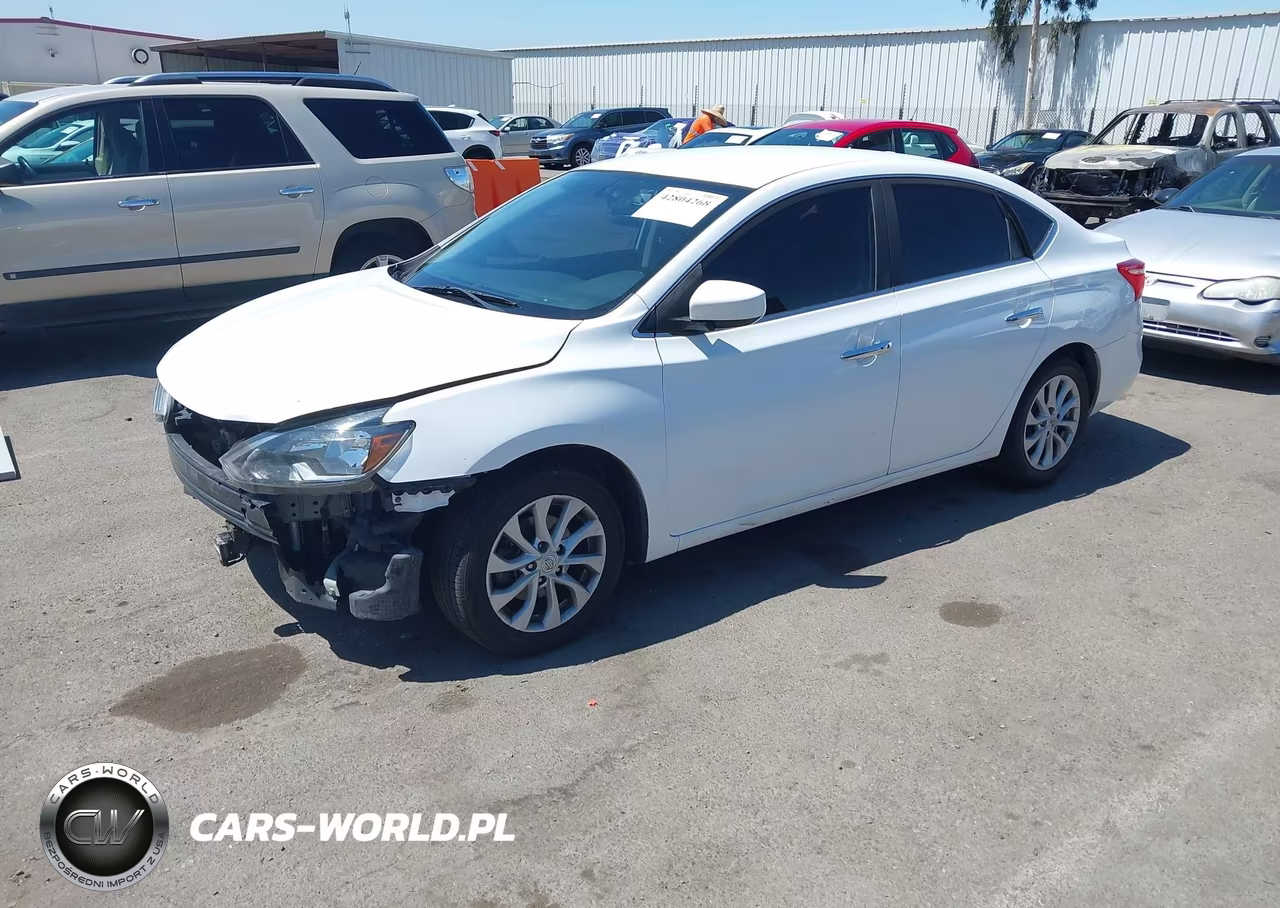 2019 Nissan Sentra Sv VIN:3N1AB7AP1KY288755 - 2