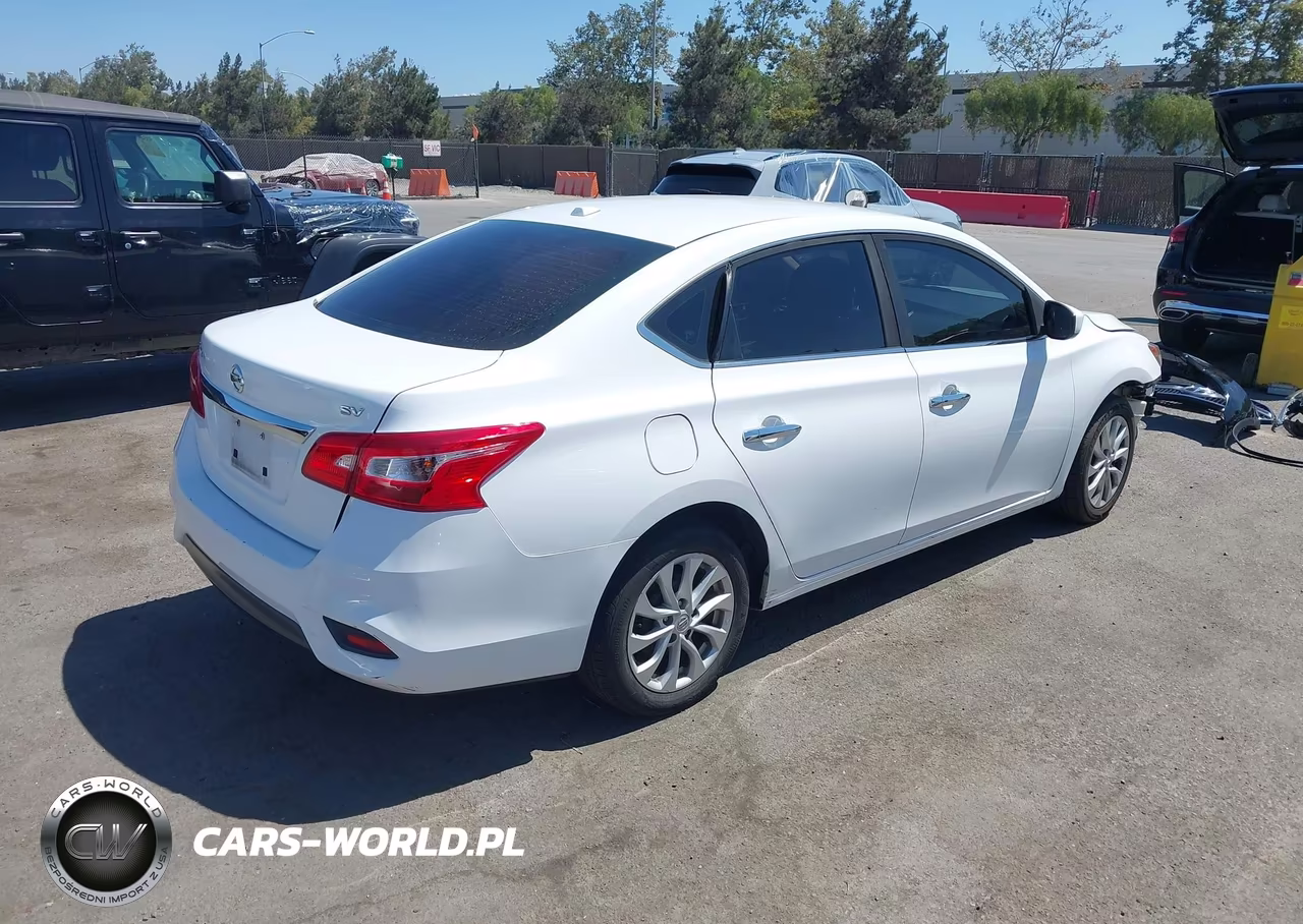 2019 Nissan Sentra Sv VIN:3N1AB7AP1KY288755 - 4
