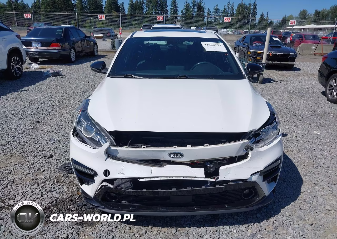 2021 Kia Forte Gt VIN:3KPF44AC6ME412905 - 12