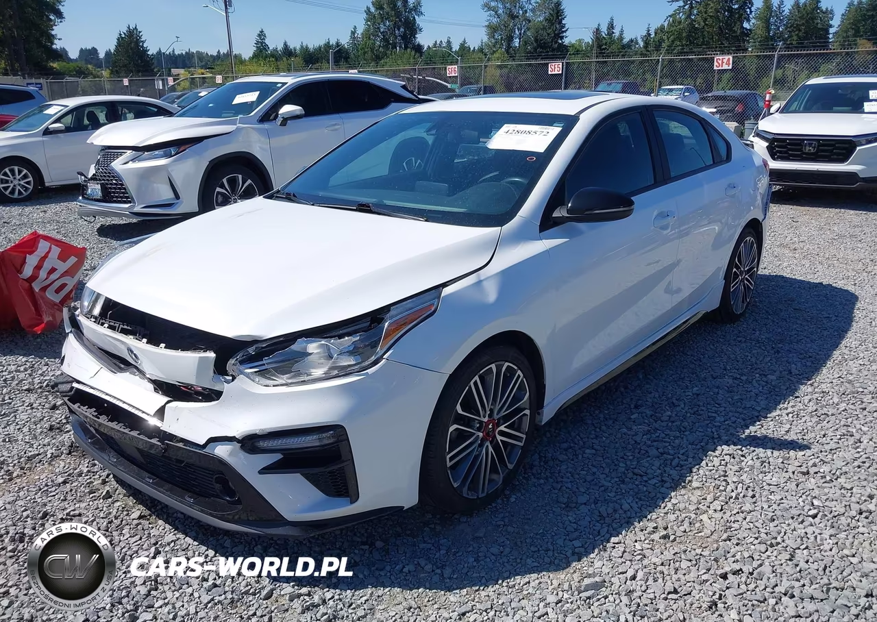2021 Kia Forte Gt VIN:3KPF44AC6ME412905 - 2