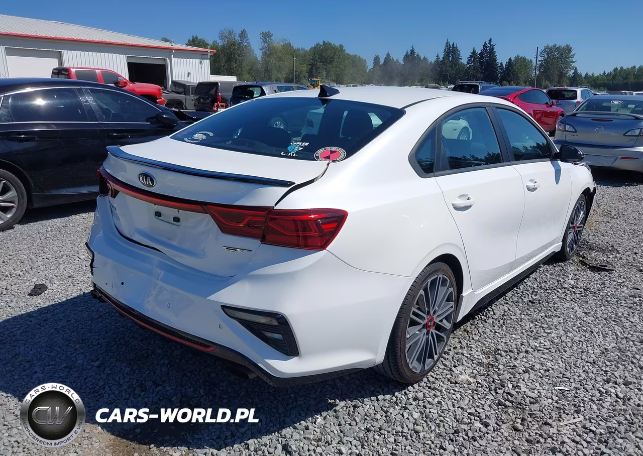 2021 Kia Forte Gt VIN:3KPF44AC6ME412905 - 4