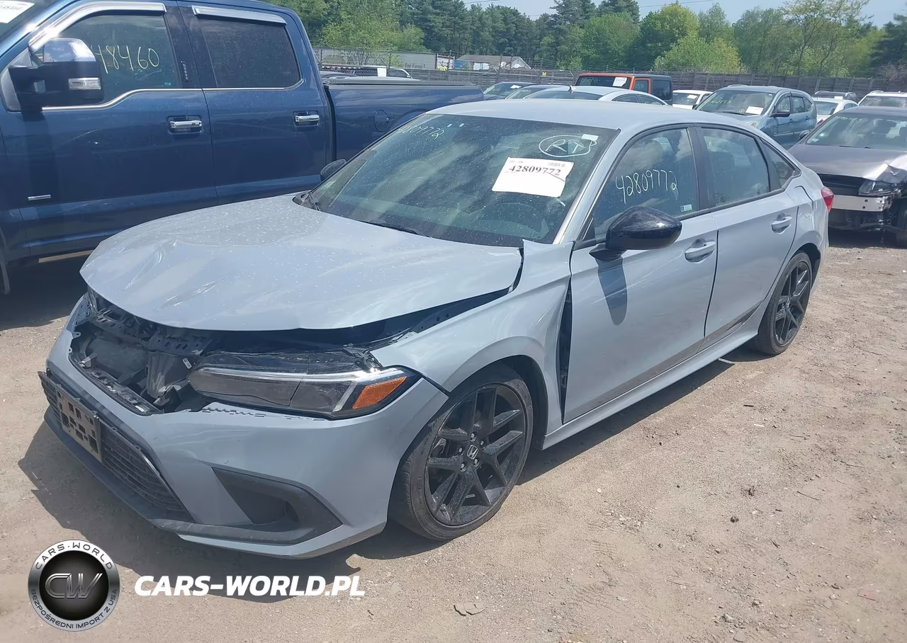 2022 Honda Civic Sport VIN:2HGFE2F51NH535045 - 2