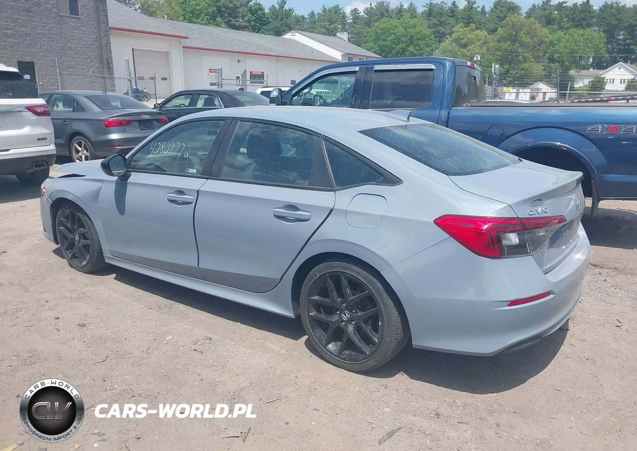 2022 Honda Civic Sport VIN:2HGFE2F51NH535045 - 3