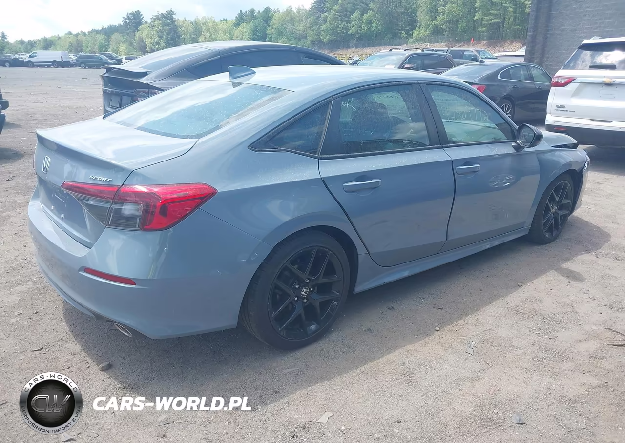 2022 Honda Civic Sport VIN:2HGFE2F51NH535045 - 4