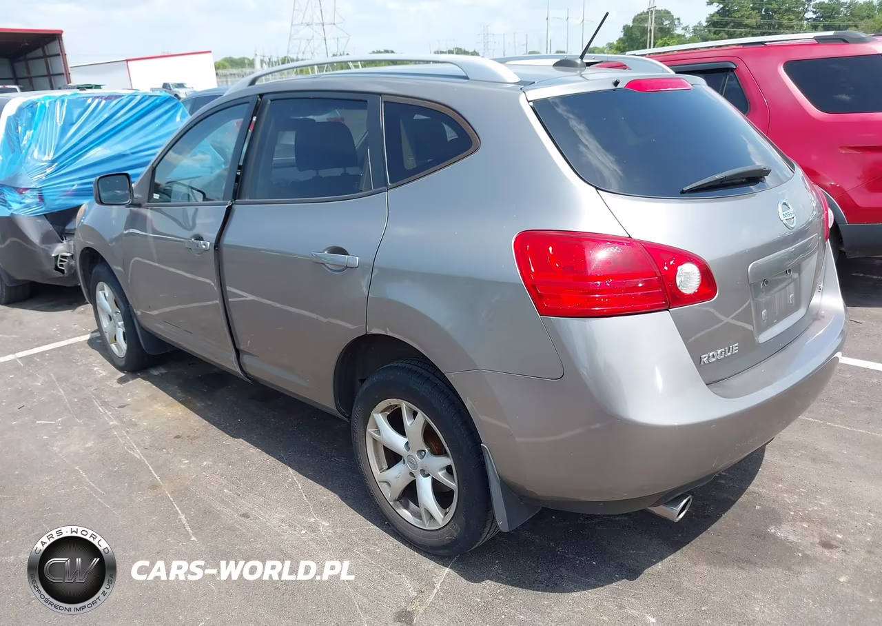 2009 Nissan Rogue Sl VIN:JN8AS58T29W060273 - 3