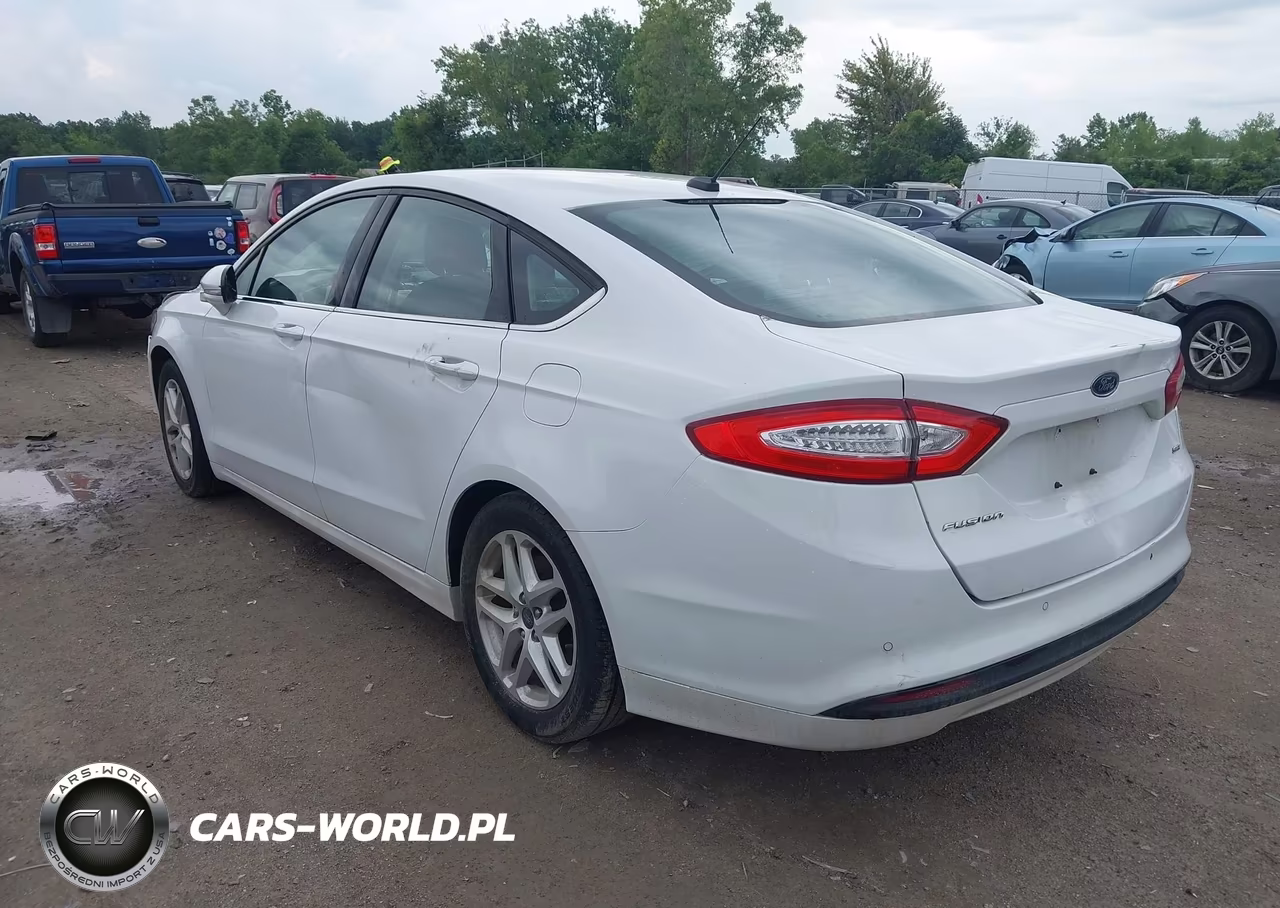 2014 Ford Fusion Se VIN:1FA6P0H7XE5376390 - 3