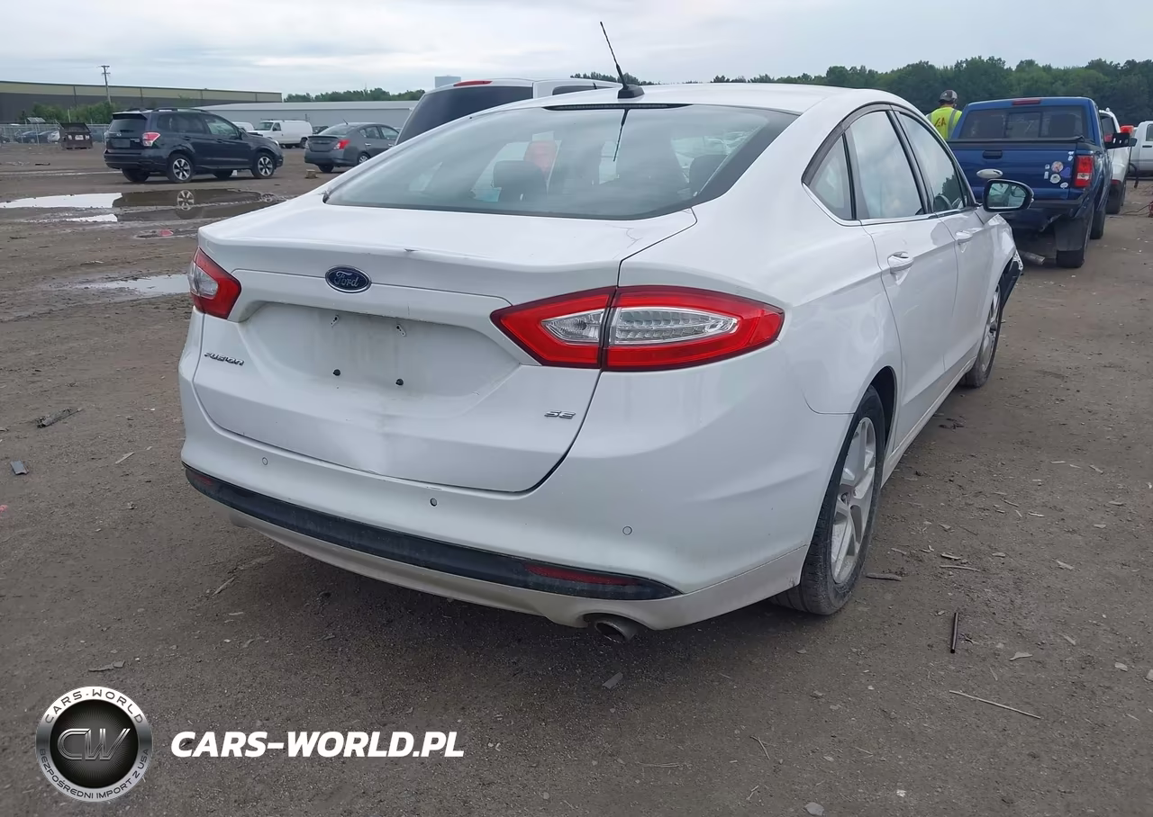 2014 Ford Fusion Se VIN:1FA6P0H7XE5376390 - 4