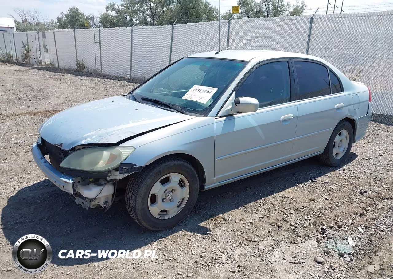2005 Honda Civic Hybrid VIN:JHMES96685S006056 - 2