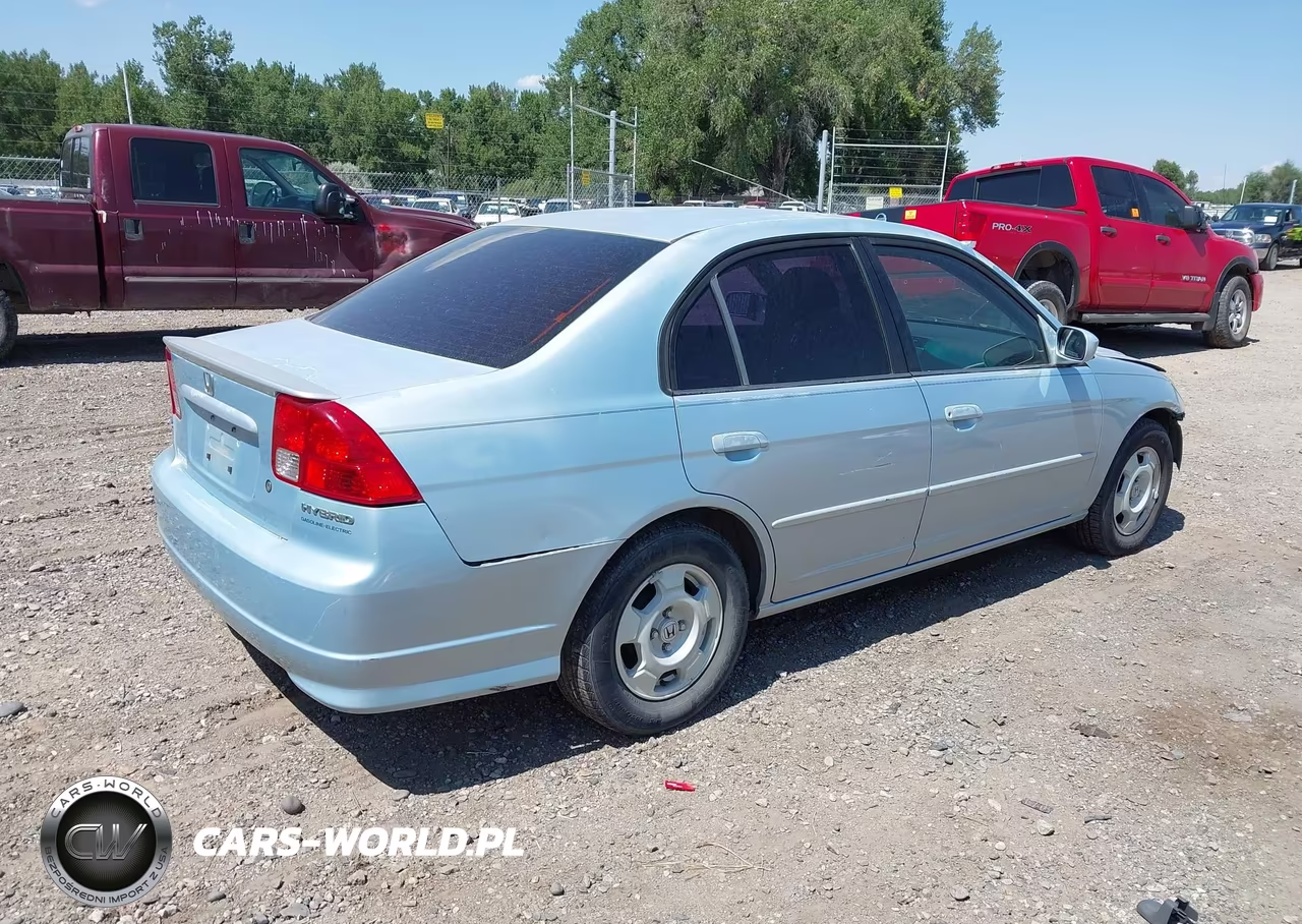 2005 Honda Civic Hybrid VIN:JHMES96685S006056 - 4