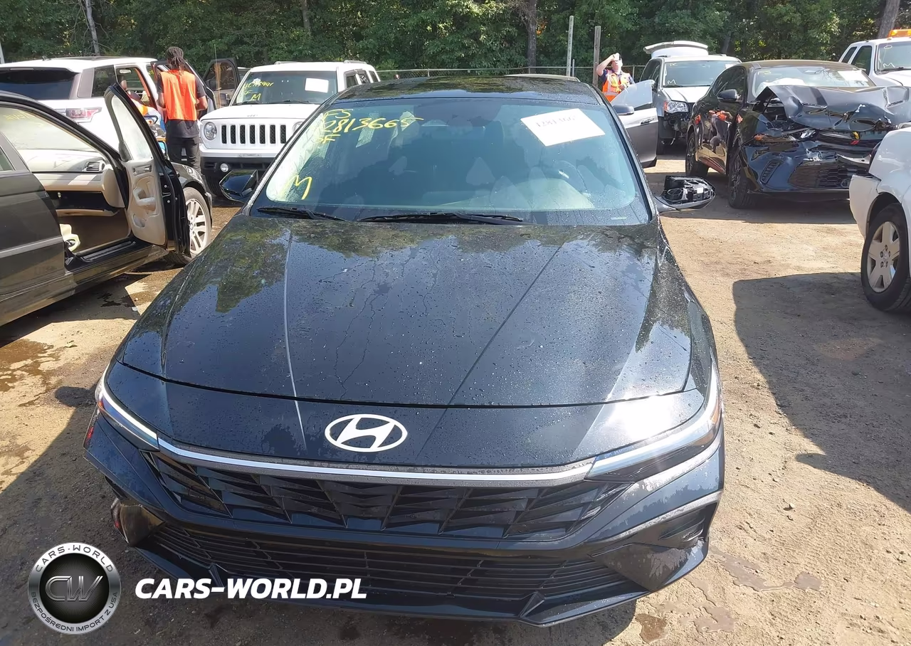 2024 Hyundai Elantra Sel VIN:KMHLM4DG8RU755074 - 13