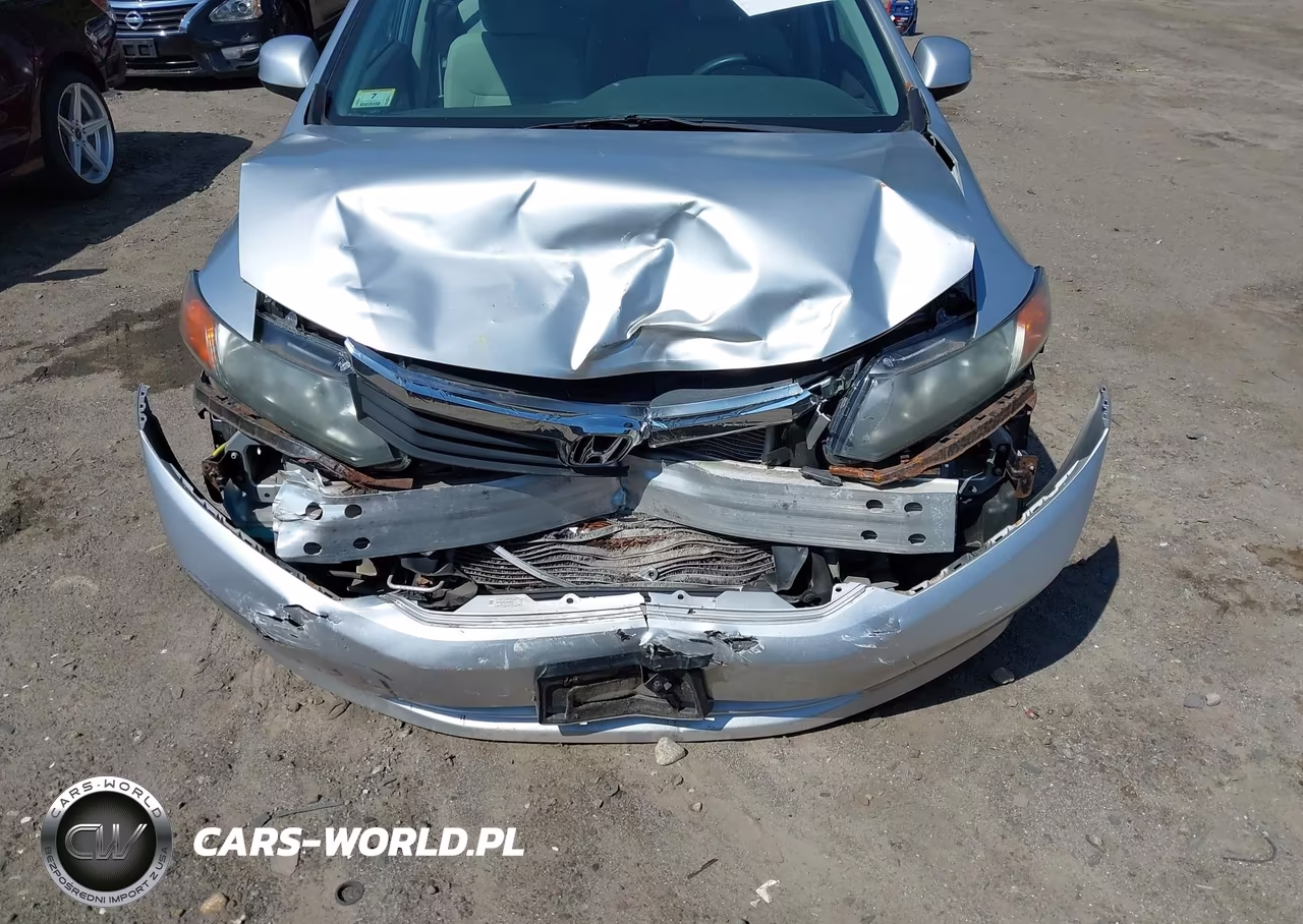 2012 Honda Civic Lx VIN:2HGFB2F50CH334095 - 6
