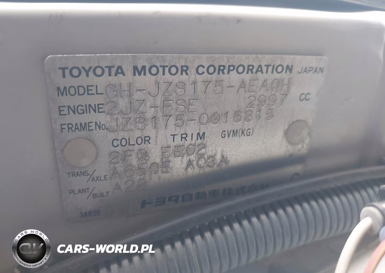 1999 Toyota Crown VIN:JZS1750016815 - 9