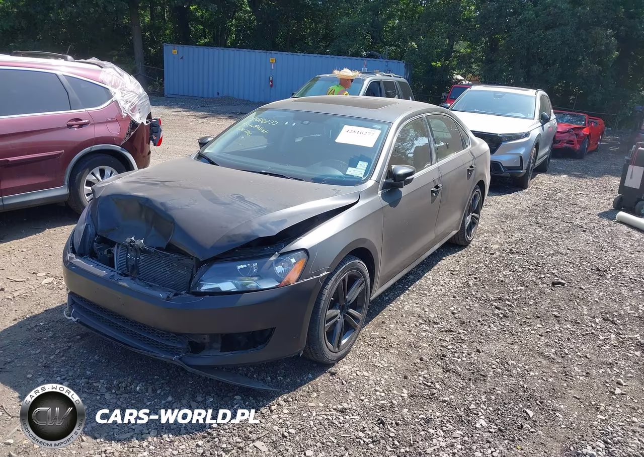 2014 Volkswagen Passat 1.8T Se VIN:1VWBT7A33EC086800 - 2