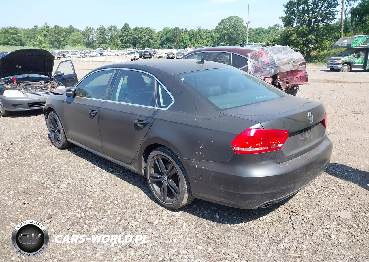 2014 Volkswagen Passat 1.8T Se VIN:1VWBT7A33EC086800 - 3