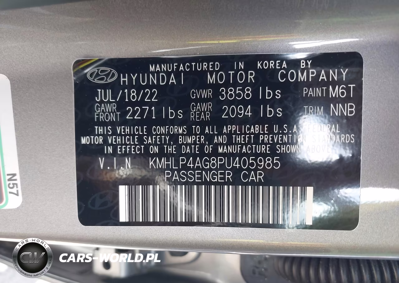 2023 Hyundai Elantra Limited VIN:KMHLP4AG8PU405985 - 9