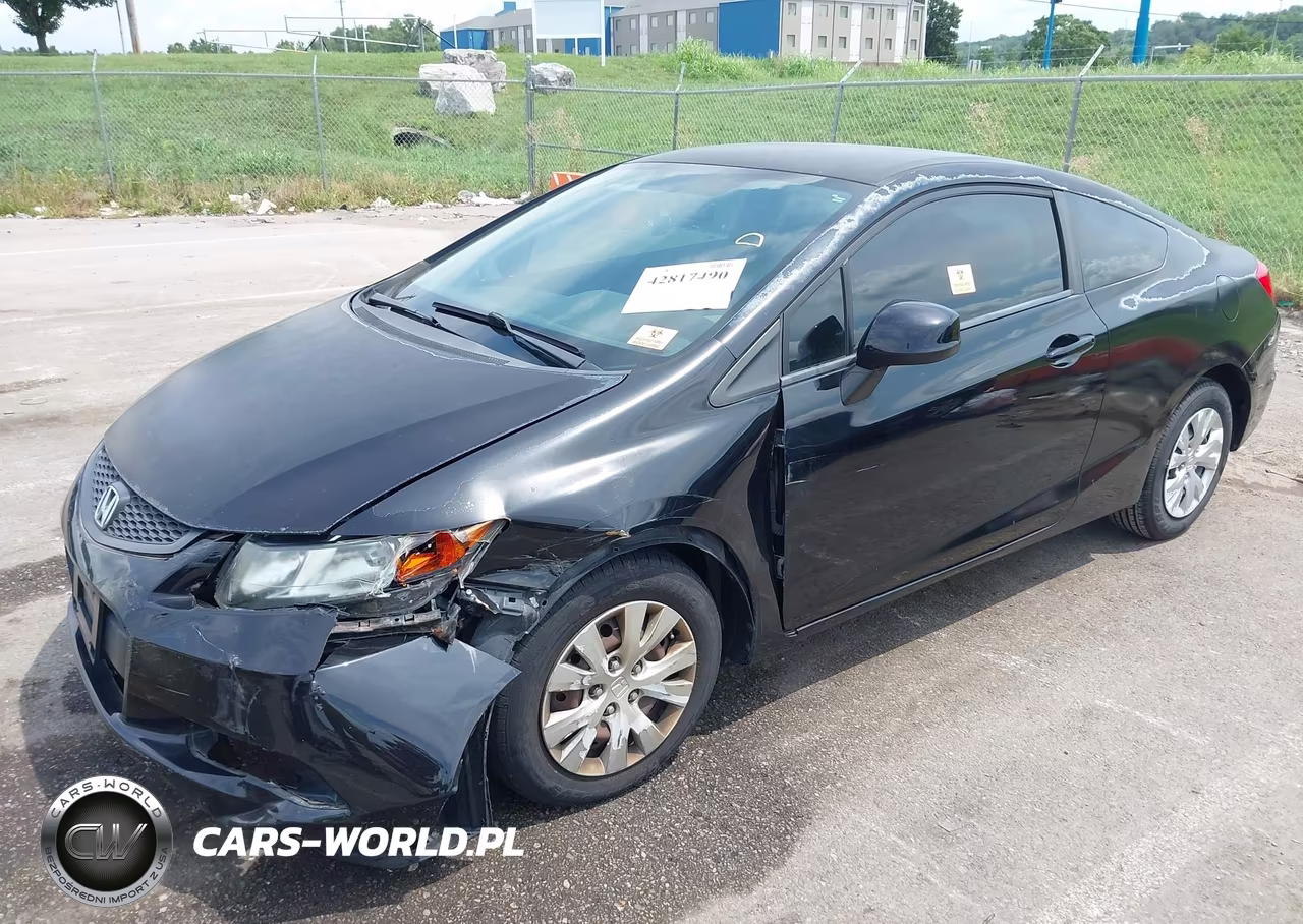 2012 Honda Civic Lx VIN:2HGFG3B5XCH565308 - 2